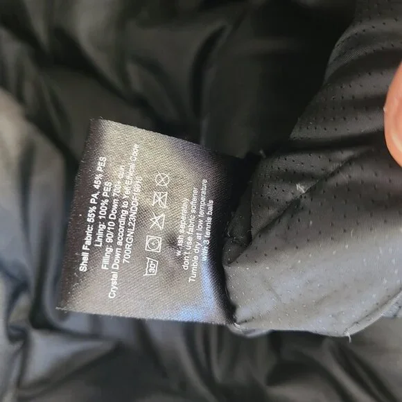 yeti Germany Puffer Down Long Jacket Gray Men's size XL - Picture 6 of 12